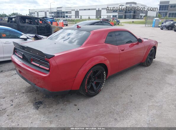 2C3CDZC95GH249128 2016 DODGE CHALLENGER Red უკანა მარჯვენა