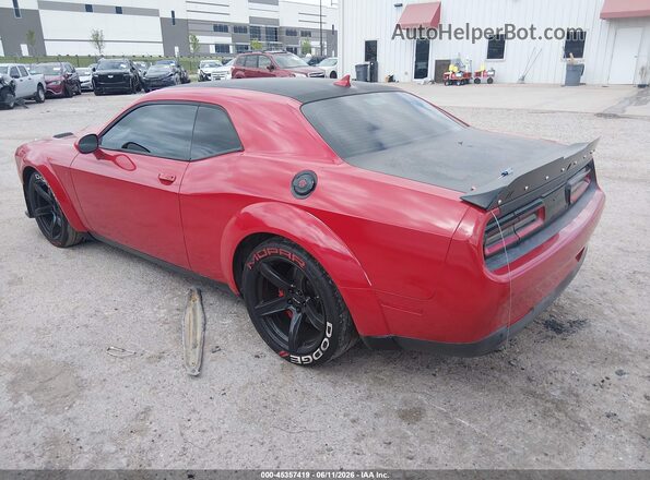2C3CDZC95GH249128 2016 DODGE CHALLENGER Red უკანა მარცხენა
