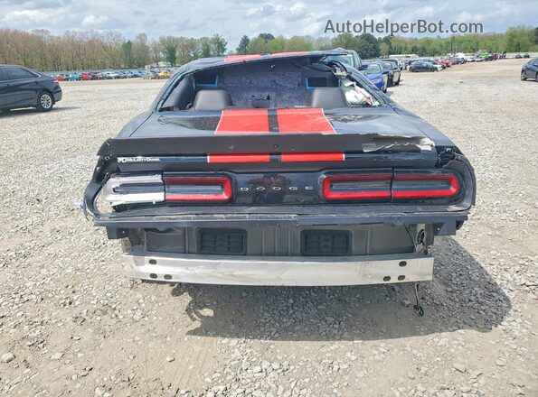 2C3CDZC96LH187474 2020 DODGE CHALLENGER Black Հետևի տեսք