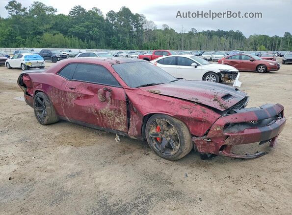 2C3CDZC96NH199885 2022 DODGE CHALLENGER Burgundy Front right