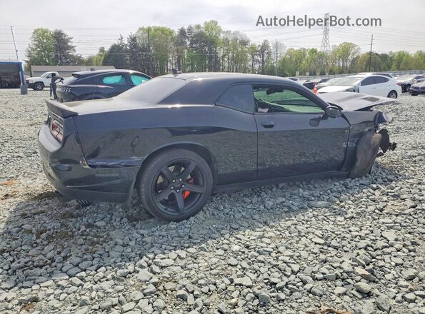 2C3CDZC99HH635715 2017 DODGE CHALLENGER Черный Задняя правая четверть