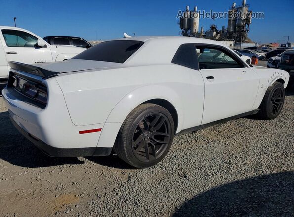 2C3CDZFJ0MH619225 2021 DODGE CHALLENGER White უკანა მარჯვენა