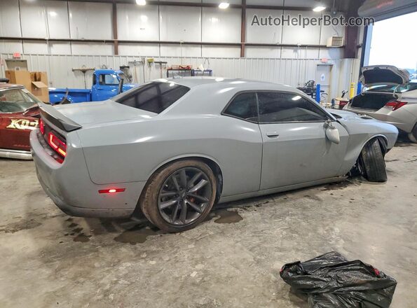 2C3CDZFJ1KH552311 2019 DODGE CHALLENGER Серый Задняя правая четверть