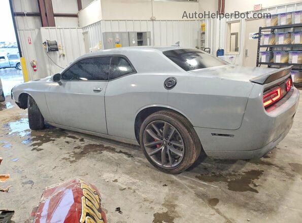 2C3CDZFJ1KH552311 2019 DODGE CHALLENGER Серый Задняя левая четверть