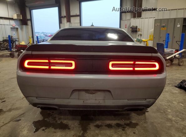 2C3CDZFJ1KH552311 2019 DODGE CHALLENGER Серый Вид сзади