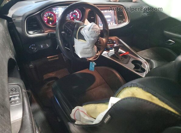 2C3CDZFJ1KH552311 2019 DODGE CHALLENGER Серый Вид панели приборов