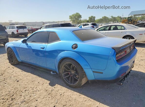 2C3CDZFJ1KH563650 2019 DODGE CHALLENGER Blue Tył lewy