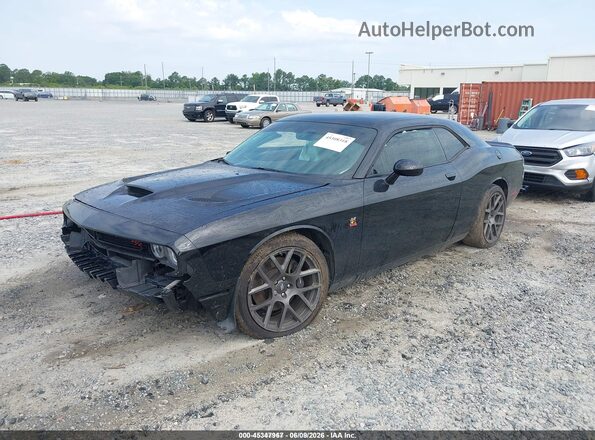 2C3CDZFJ1KH618534 2019 DODGE CHALLENGER Black Przód lewy