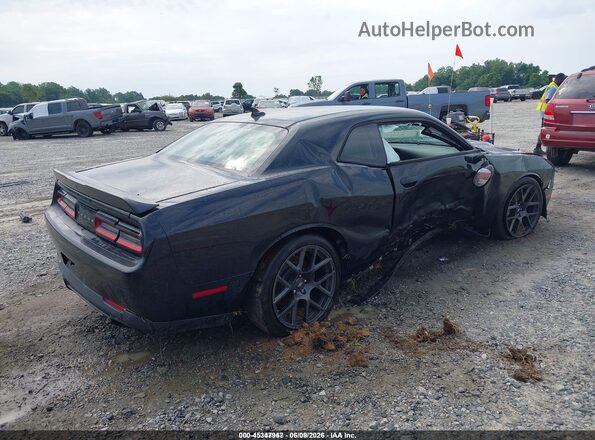 2C3CDZFJ1KH618534 2019 DODGE CHALLENGER Black Tył prawy