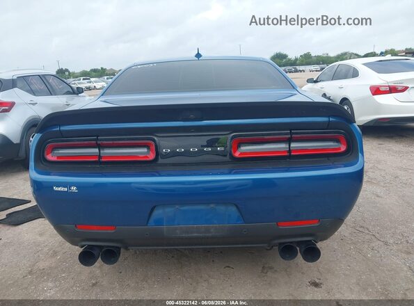 2C3CDZFJ1NH109077 2022 DODGE CHALLENGER Синий 