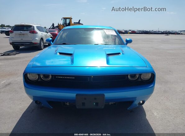 2C3CDZFJ2GH213645 2016 DODGE CHALLENGER Blue Vista frontal