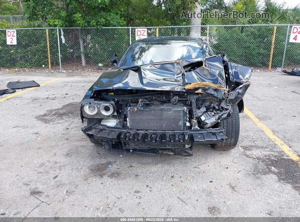 2C3CDZFJ2JH178855 2018 DODGE CHALLENGER Черный Вид спереди
