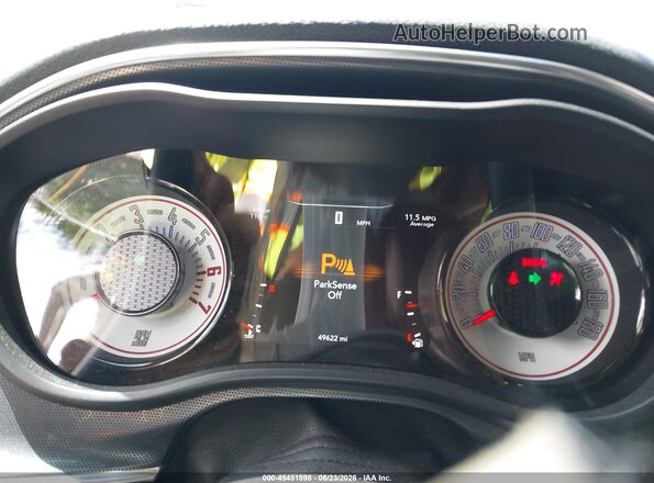 2C3CDZFJ2JH178855 2018 DODGE CHALLENGER Черный Вид задних сидений