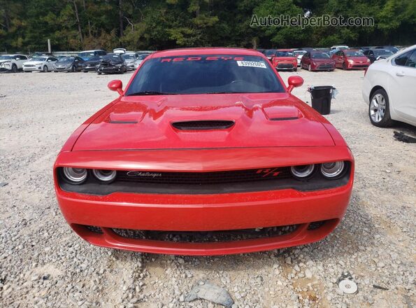 2C3CDZFJ2KH534965 2019 DODGE CHALLENGER Red 