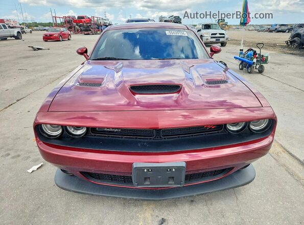 2C3CDZFJ2KH625623 2019 DODGE CHALLENGER Red Դիմացի տեսք