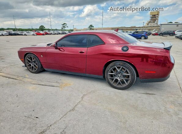 2C3CDZFJ2KH625623 2019 DODGE CHALLENGER Red Հետևի ձախ