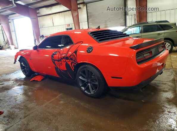 2C3CDZFJ2KH642759 2019 DODGE CHALLENGER Orange Tył lewy