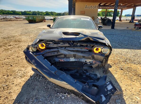 2C3CDZFJ2KH749990 2019 DODGE CHALLENGER Black წინა ხედი