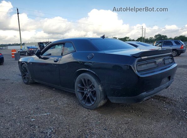 2C3CDZFJ2LH104158 2020 DODGE CHALLENGER Черный Задняя левая четверть