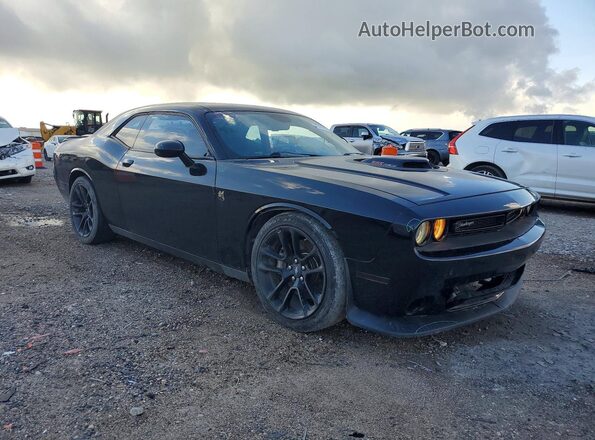 2C3CDZFJ2LH104158 2020 DODGE CHALLENGER Черный Передняя правая четверть