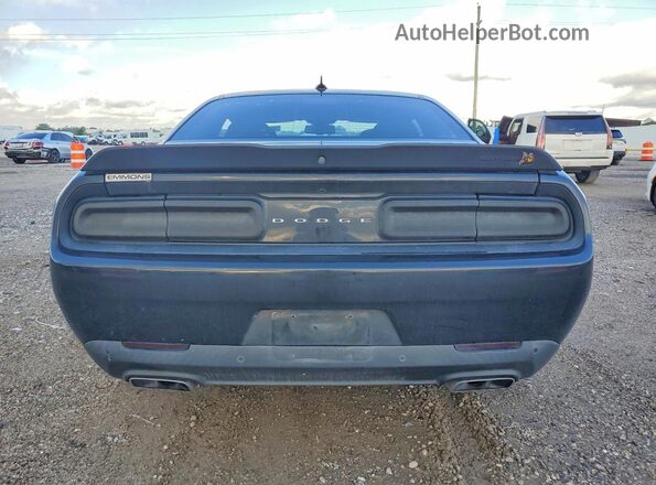 2C3CDZFJ2LH104158 2020 DODGE CHALLENGER Черный Вид сзади