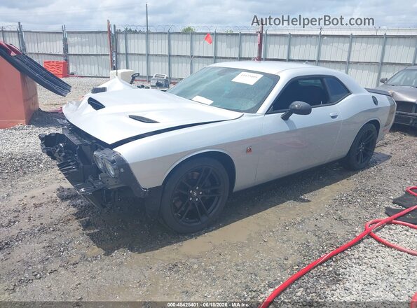 2C3CDZFJ2MH530823 2021 DODGE CHALLENGER Silver Передня ліва чверть