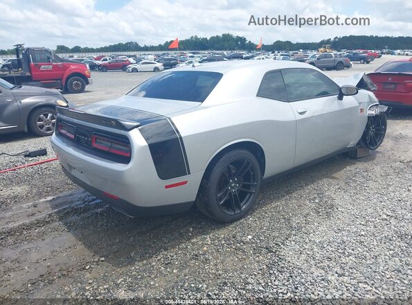 2C3CDZFJ2MH530823 2021 DODGE CHALLENGER Silver Задня права чверть