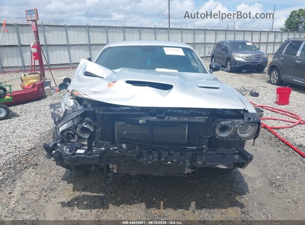 2C3CDZFJ2MH530823 2021 DODGE CHALLENGER Silver Вид щитка приладів