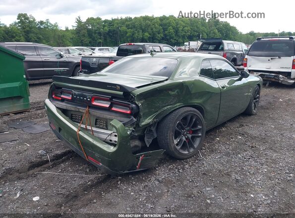2C3CDZFJ2MH641887 2021 DODGE CHALLENGER Green Rear right