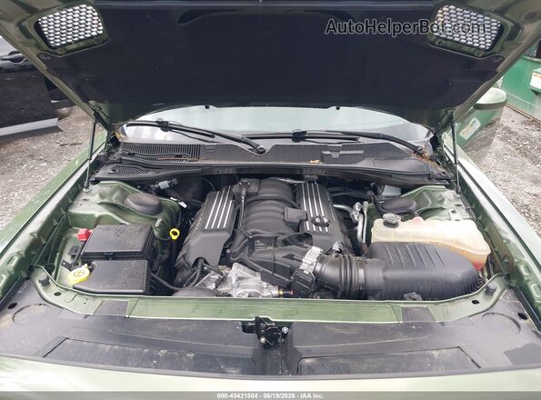 2C3CDZFJ2MH641887 2021 DODGE CHALLENGER Green Rear view