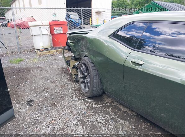 2C3CDZFJ2MH641887 2021 DODGE CHALLENGER Green Front view