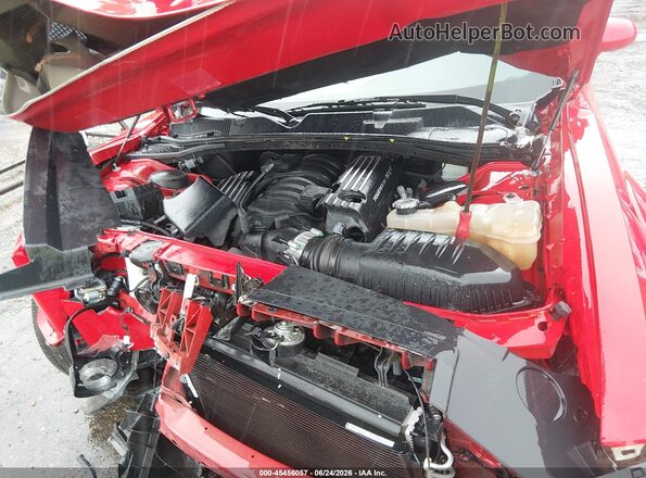 2C3CDZFJ2NH137499 2022 DODGE CHALLENGER Red Widok z tyłu