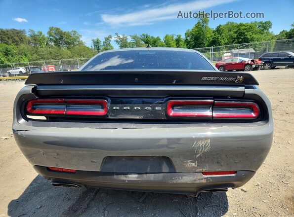 2C3CDZFJ2PH648956 2023 DODGE CHALLENGER Gray Вид ззаду