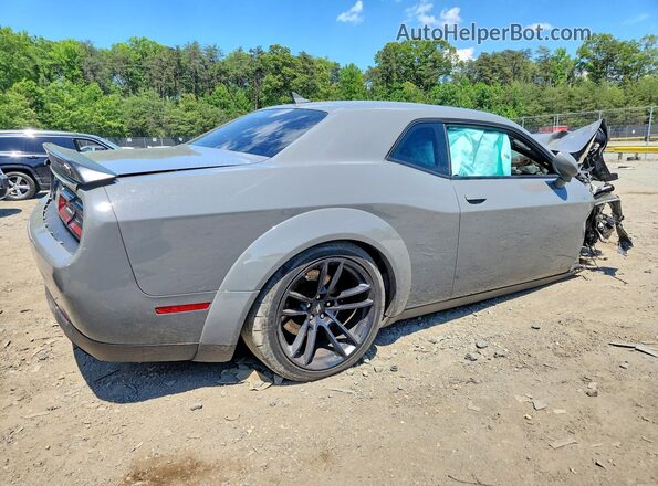 2C3CDZFJ2PH648956 2023 DODGE CHALLENGER Gray Задня права чверть
