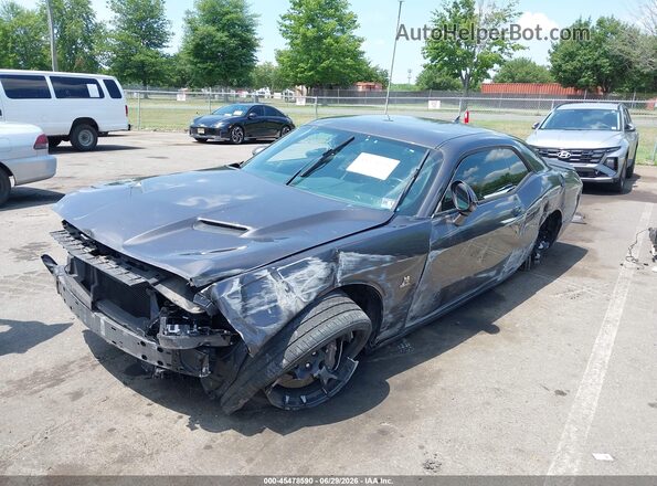 2C3CDZFJ3GH172605 2016 DODGE CHALLENGER Gray Առջևի ձախ երեք քառորդ տեսարան