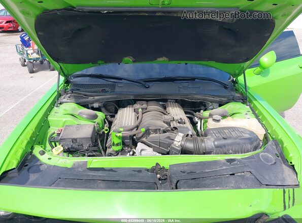 2C3CDZFJ3HH545532 2017 DODGE CHALLENGER Green Հետևի տեսք