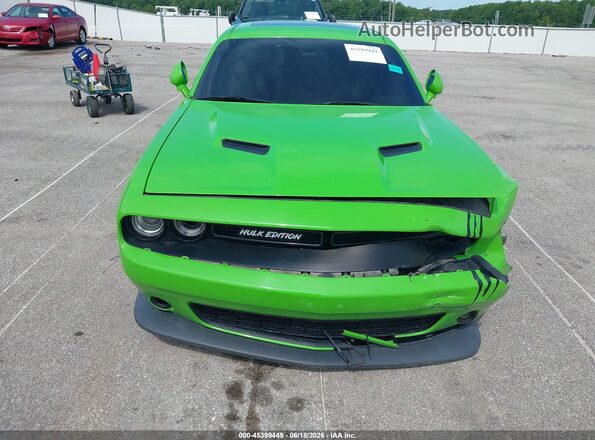 2C3CDZFJ3HH545532 2017 DODGE CHALLENGER Green Սարքավորումների վահանակի տեսք