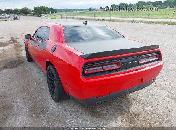 2C3CDZFJ3LH146645 2020 DODGE CHALLENGER Оранжевый Задняя левая четверть