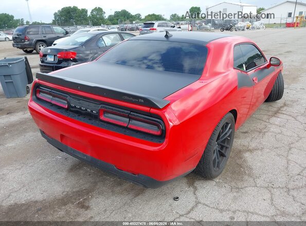 2C3CDZFJ3LH146645 2020 DODGE CHALLENGER Оранжевый Задняя правая четверть