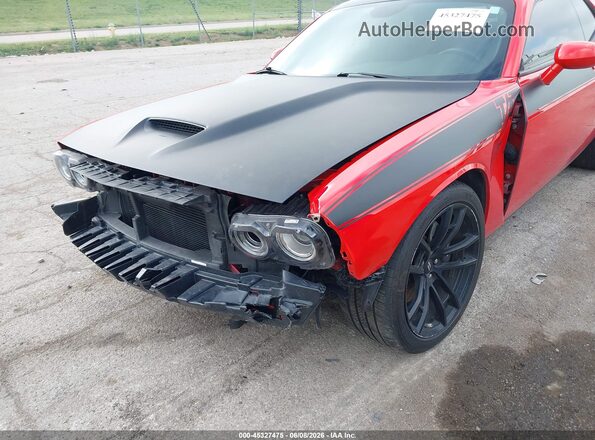 2C3CDZFJ3LH146645 2020 DODGE CHALLENGER Оранжевый Вид спереди
