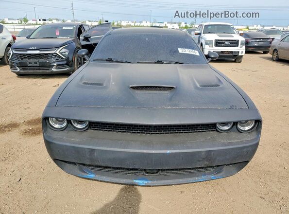 2C3CDZFJ3LH226737 2020 DODGE CHALLENGER Black Front view
