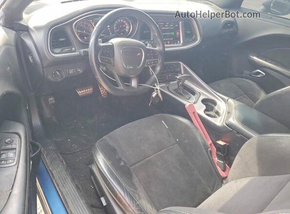 2C3CDZFJ3LH226737 2020 DODGE CHALLENGER Black Dashboard view