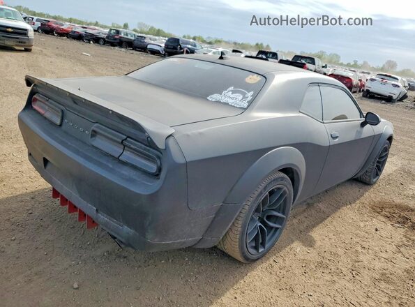 2C3CDZFJ3LH226737 2020 DODGE CHALLENGER Black Rear right