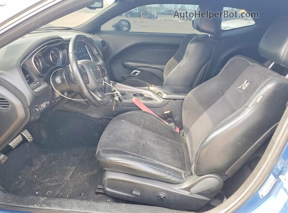 2C3CDZFJ3LH226737 2020 DODGE CHALLENGER Black Front interior view