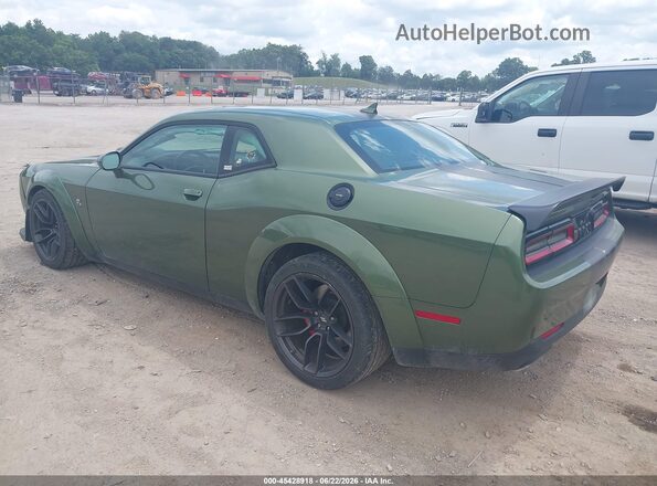 2C3CDZFJ3MH606582 2021 DODGE CHALLENGER Green უკანა მარცხენა