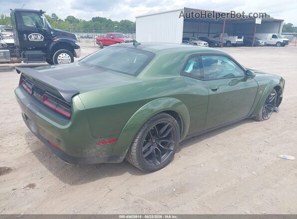 2C3CDZFJ3MH606582 2021 DODGE CHALLENGER Green უკანა მარჯვენა