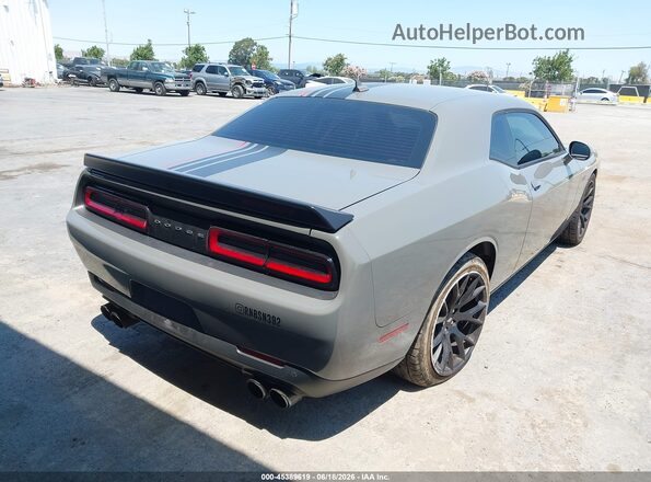 2C3CDZFJ3PH567559 2023 DODGE CHALLENGER Серый Задняя правая четверть
