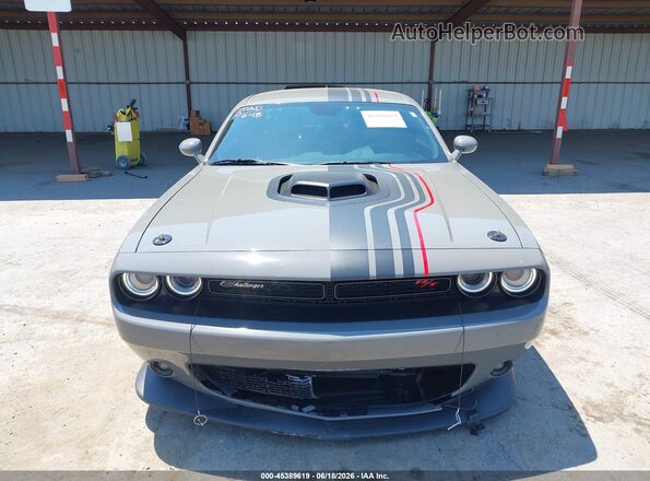 2C3CDZFJ3PH567559 2023 DODGE CHALLENGER Серый Вид щитка приборов