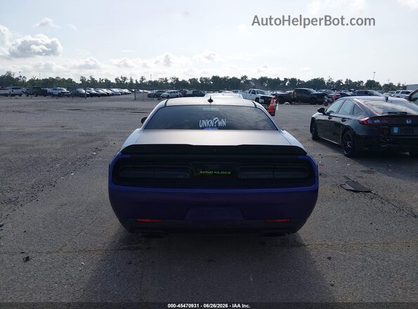 2C3CDZFJ4JH287866 2018 DODGE CHALLENGER Фиолетовый 
