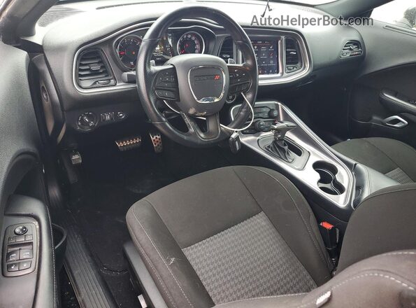 2C3CDZFJ4MH641700 2021 DODGE CHALLENGER Black Dashboard view